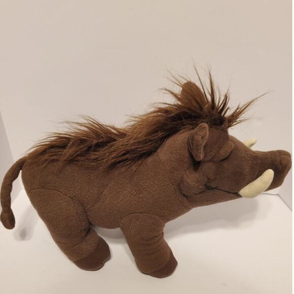 Build a Bear Pumba Warthog from The Lion King Disney Stuffed Plush 13" - Picture 6 of 10